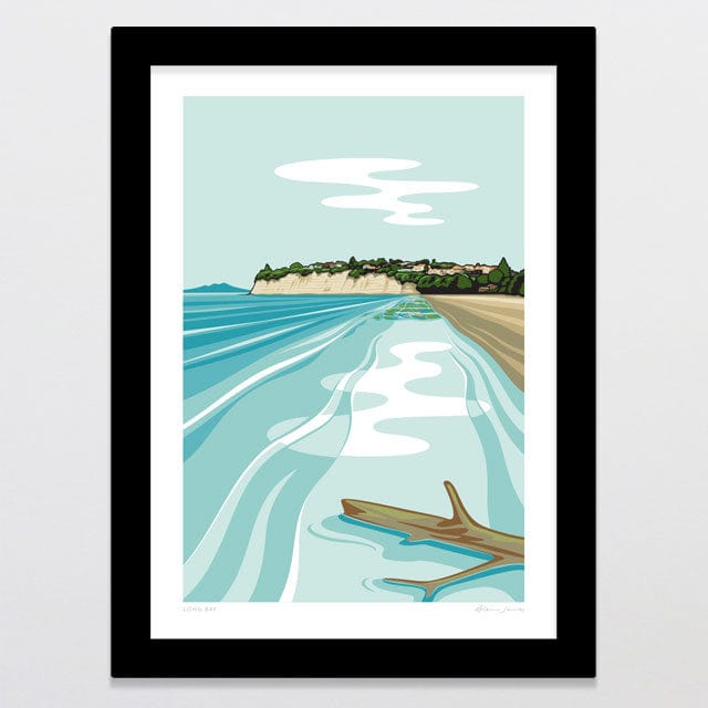 Glenn Jones Art Long Bay Art Print Art Print