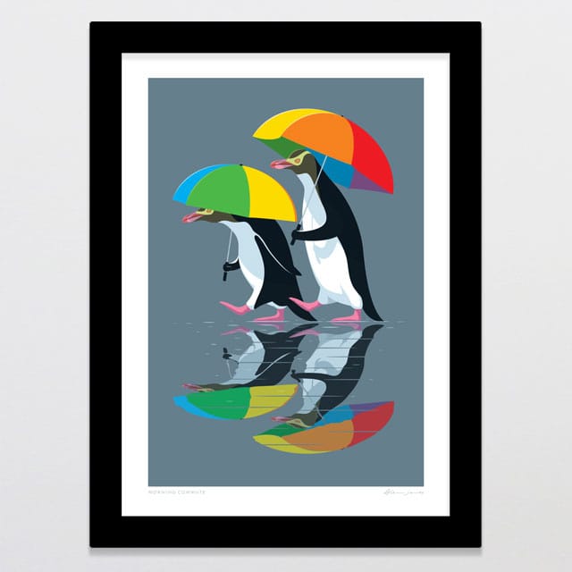 Glenn Jones Art Morning Commute Art Print Art Print