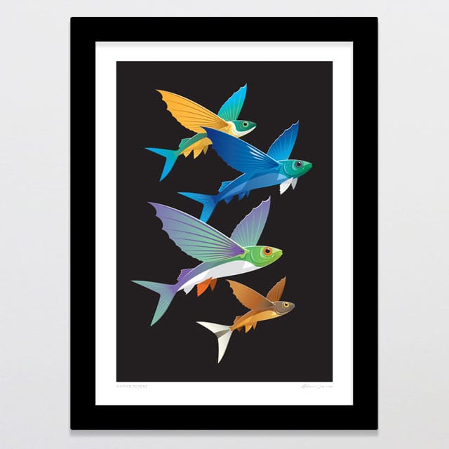 Glenn Jones Art Native Flyers Art Print Art Print