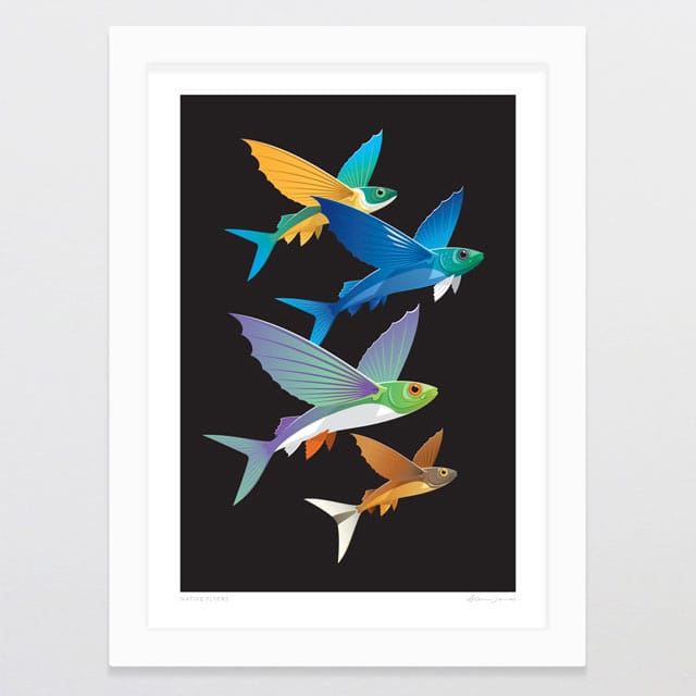 Glenn Jones Art Native Flyers Art Print Art Print