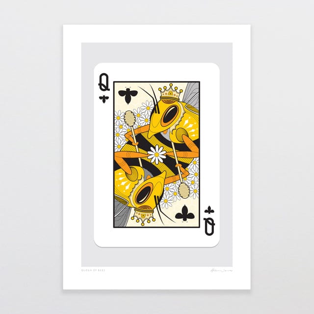 Glenn Jones Art Queen Of Bees Art Print Art Print