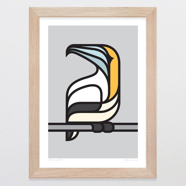 Glenn Jones Art Simply Gannet Art Print Art Print