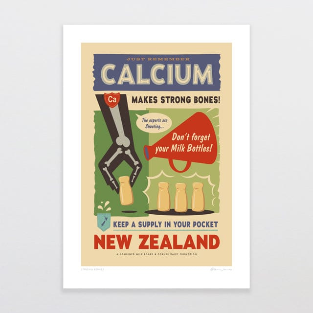 Glenn Jones Art Strong Bones Art Print Art Print