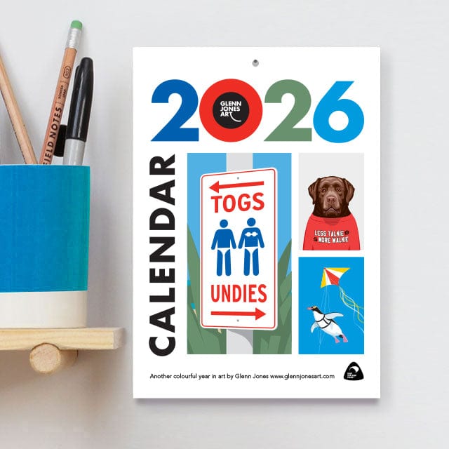 Glenn Jones Art 2026 Calendar Calendar
