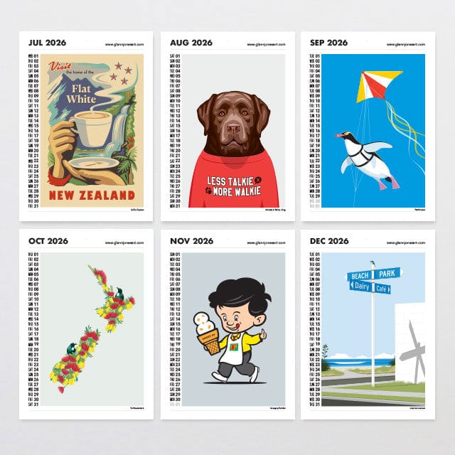 Glenn Jones Art 2026 Calendar Calendar