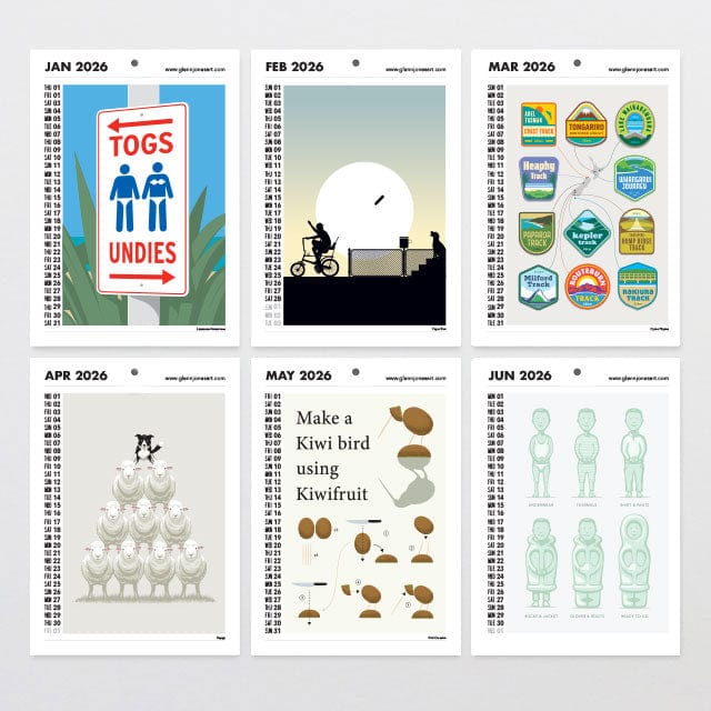 Glenn Jones Art 2026 Calendar Calendar