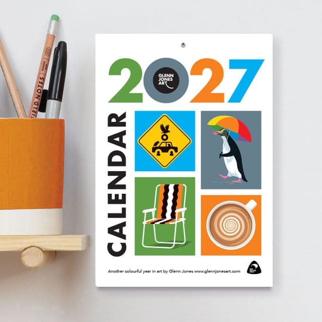 Glenn Jones Art 2027 Calendar Calendar