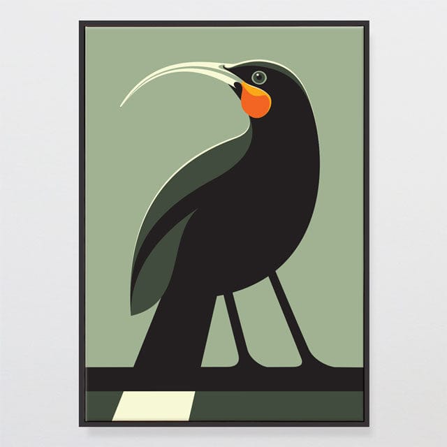 Glenn Jones Art Huia Canvas Print Canvas Print A2 / Black