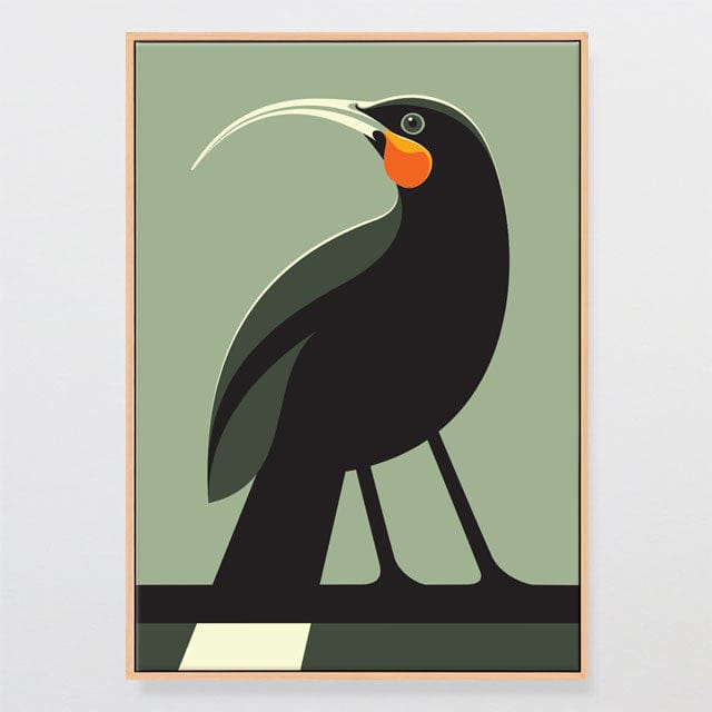 Glenn Jones Art Huia Canvas Print Canvas Print A2 / Oak