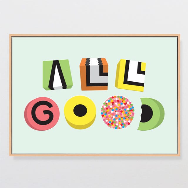 Glenn Jones Art All Good Canvas Print Canvas Print