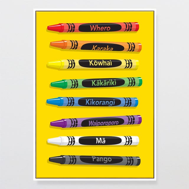 Glenn Jones Art Pick A Colour Canvas Print Canvas Print