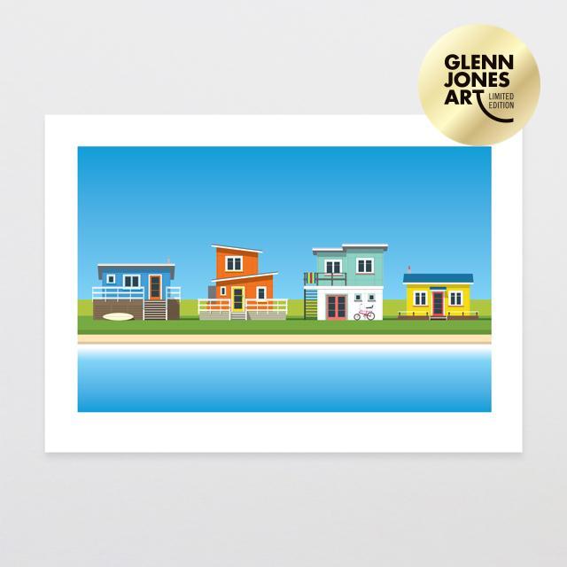 Glenn Jones Art Bach Life 2 - A2 Limited Edition Art Print A2 Print