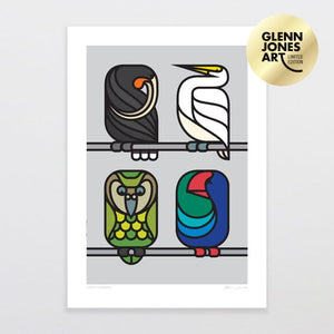Glenn Jones Art Simply Natives 4 - A2 Limited Edition Art Print Art Print A2