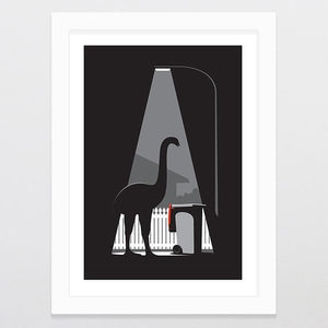 Urban Moa - Limited Edition Art Print-Glenn Jones Art