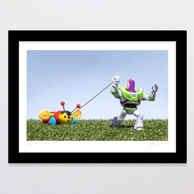 Glenn Jones Art Buzz Buzz - Limited Edition Photographic Print Art Print A3 Print / Black Frame