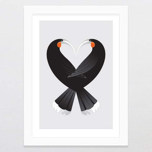 Aroha Huia - Limited Edition Art Print - OUT OF EDITION