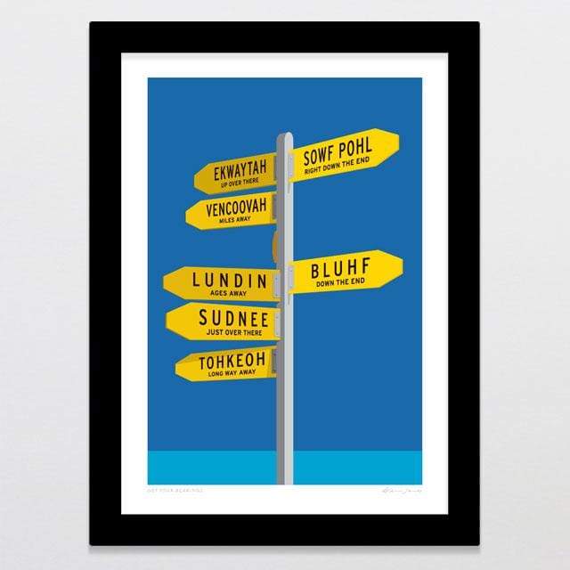 Glenn Jones Art Get Your Bearings Art Print Art Print