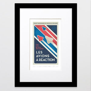 French Connection 4 - A4 Matted Limited Edition Art Print-Glenn Jones Art