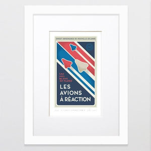 French Connection 4 - A4 Matted Limited Edition Art Print-Glenn Jones Art