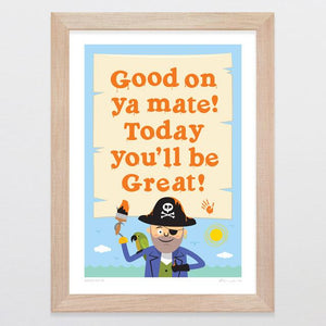 Glenn Jones Art Good On Ya Art Print Art Print