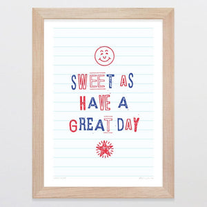 Glenn Jones Art Good Work Art Print Art Print A4 / Oak