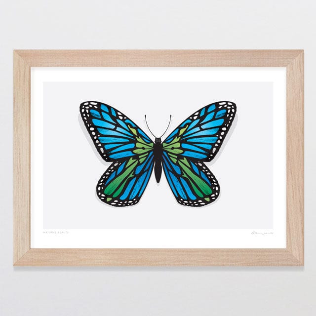 Glenn Jones Art Natural Beauty Art Print Art Print A4 / Oak