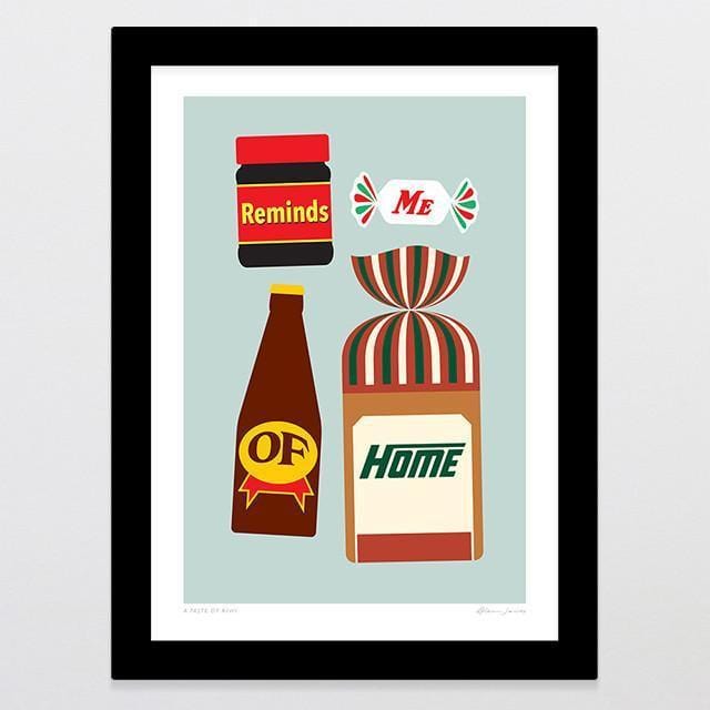 A Taste Of Kiwi Art Print-Glenn Jones Art