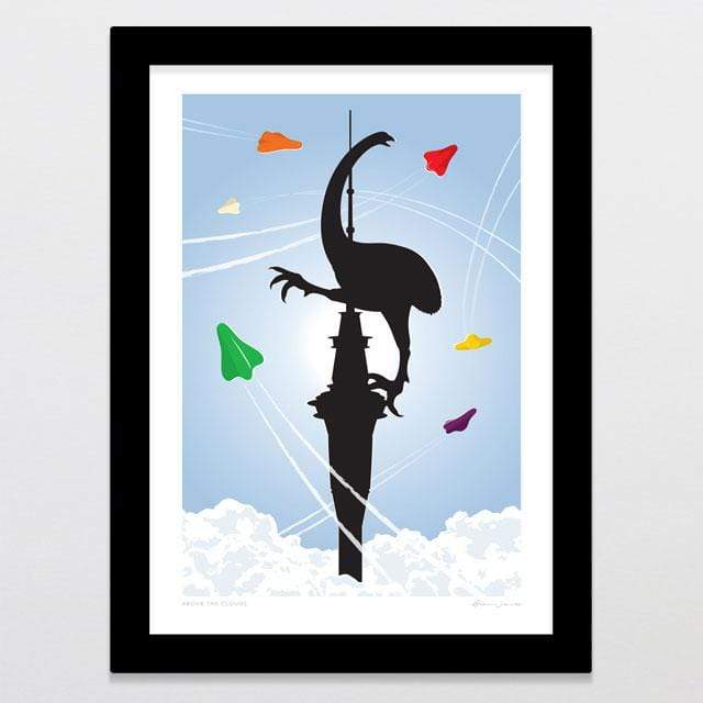 Above The Clouds Art Print