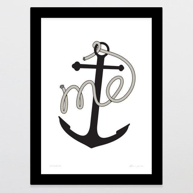 Anchor Me Art Print-Glenn Jones Art