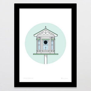 Birdhouse Villa Art Print-Glenn Jones Art