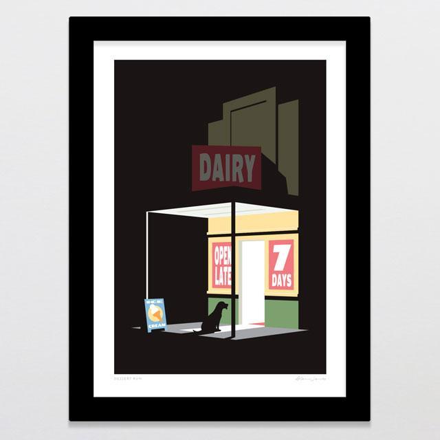 Dessert Run Art Print-Glenn Jones Art