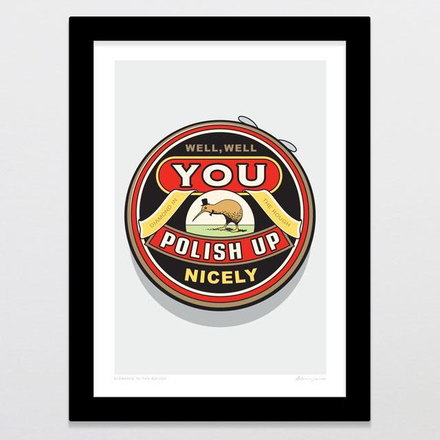 Diamond In The Rough Art Print-Glenn Jones Art