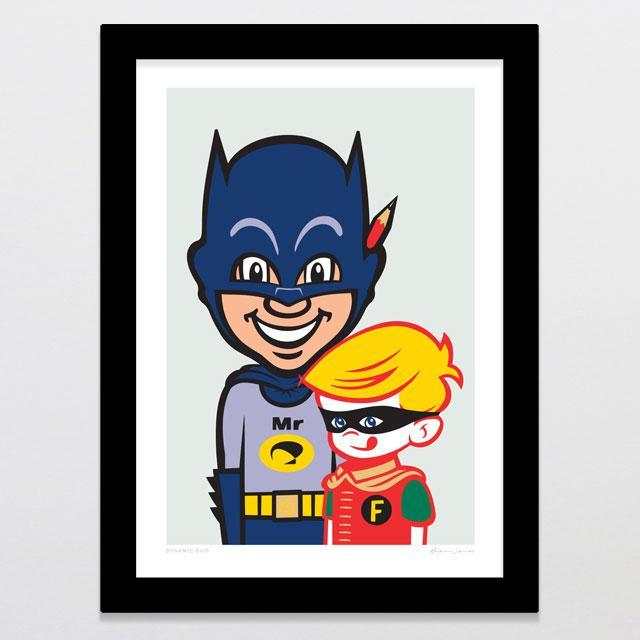 Dynamic Duo Art Print-Glenn Jones Art