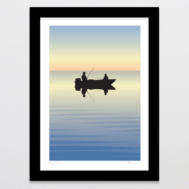 Early Start Art Print