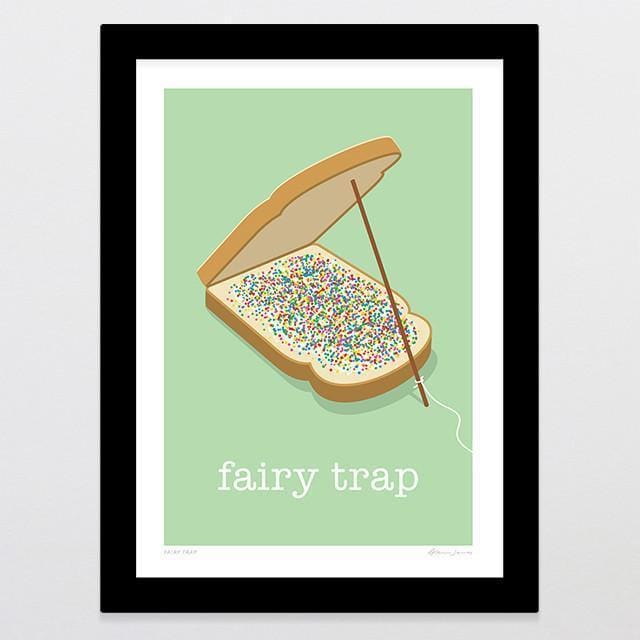 Fairy Trap Art Print-Glenn Jones Art