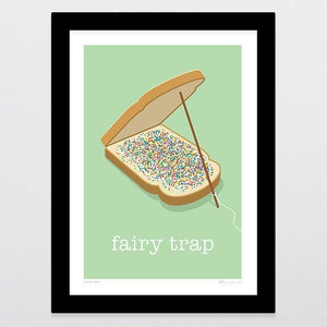 Fairy Trap Art Print-Glenn Jones Art