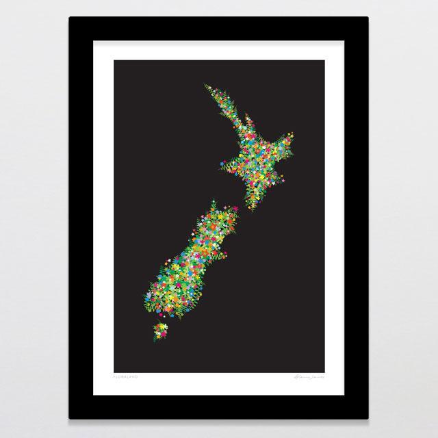 Floraland Art Print-Glenn Jones Art