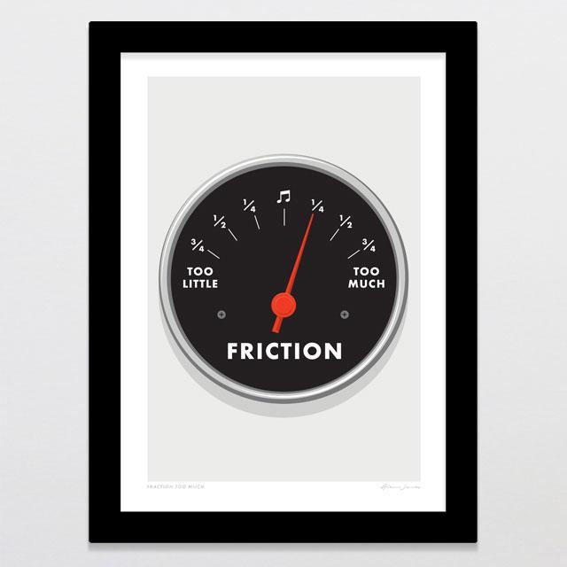 Fraction Too Much Art Print-Glenn Jones Art