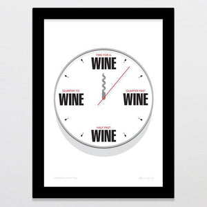 Greenwich Wine Time Art Print-Glenn Jones Art