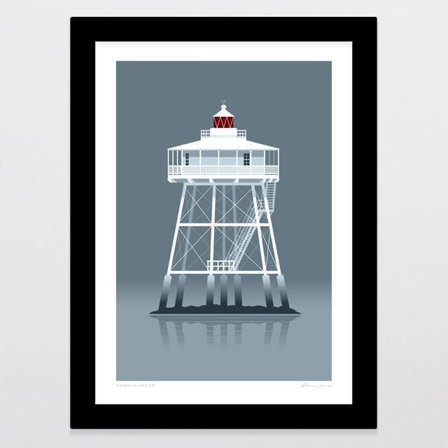 Harbour Master Art Print-Glenn Jones Art