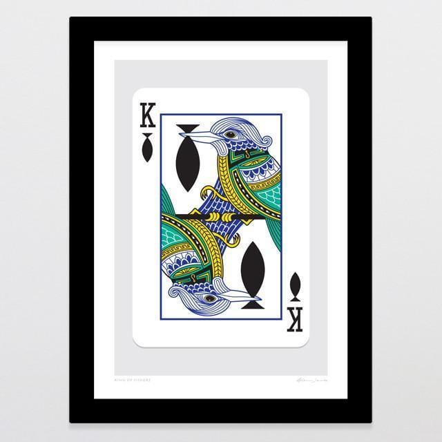 King Of Fishers Art Print-Glenn Jones Art