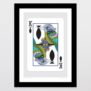 King Of Fishers Art Print-Glenn Jones Art