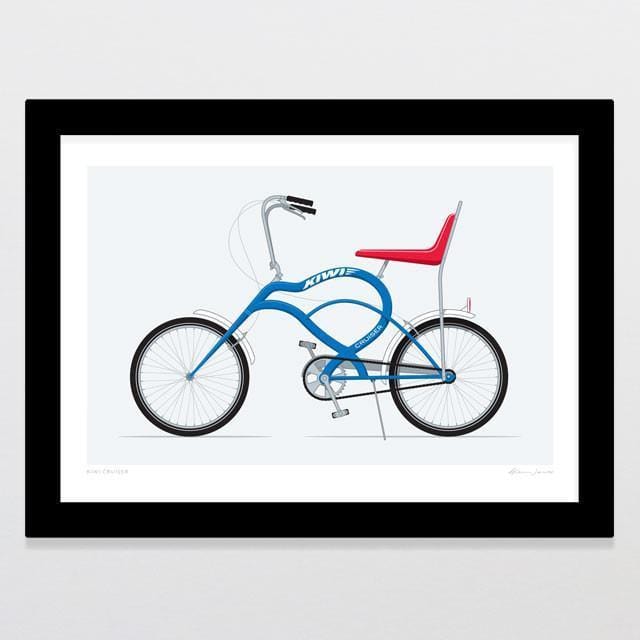 Kiwi Cruiser Art Print-Glenn Jones Art