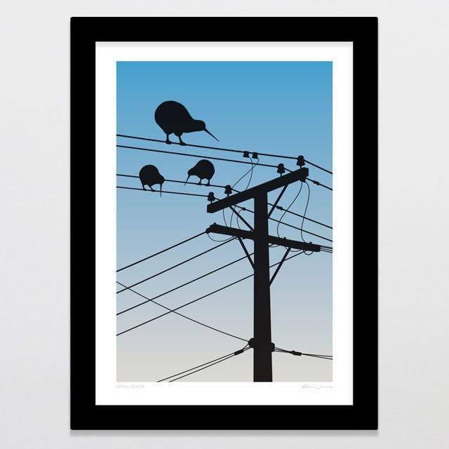 Local Flock Art Print-Glenn Jones Art