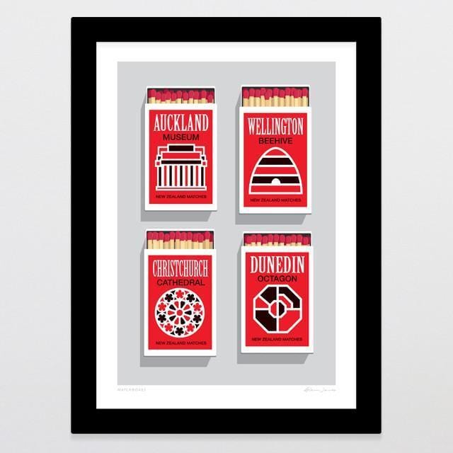 Matchboxes Art Print-Glenn Jones Art