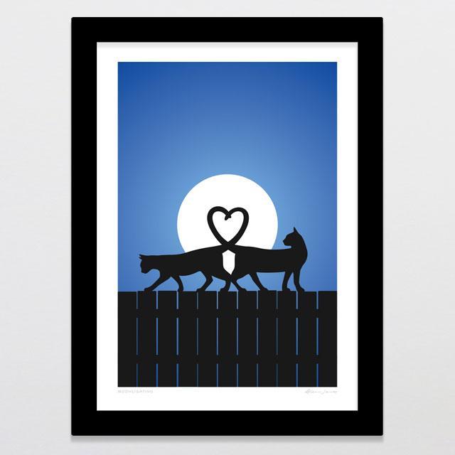 Moonlighting Art Print-Glenn Jones Art