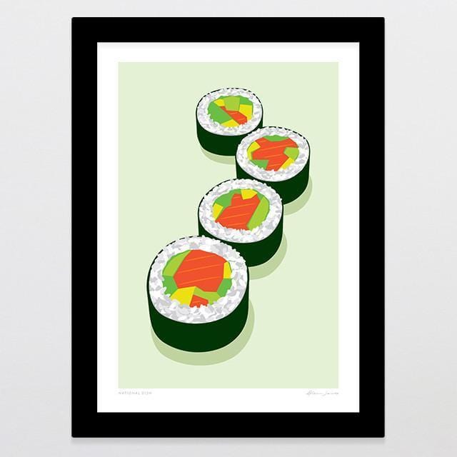 National Dish Art Print-Glenn Jones Art