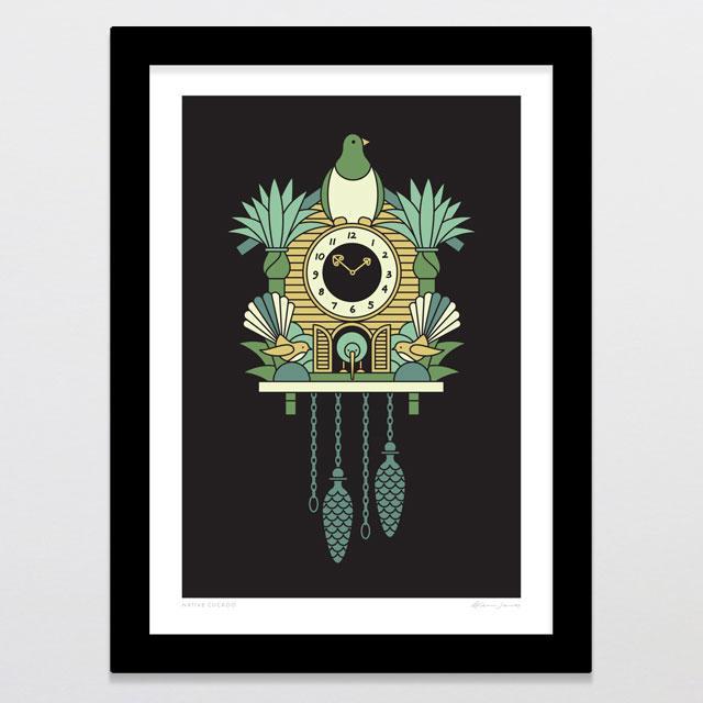 Native Cuckoo Art Print-Glenn Jones Art