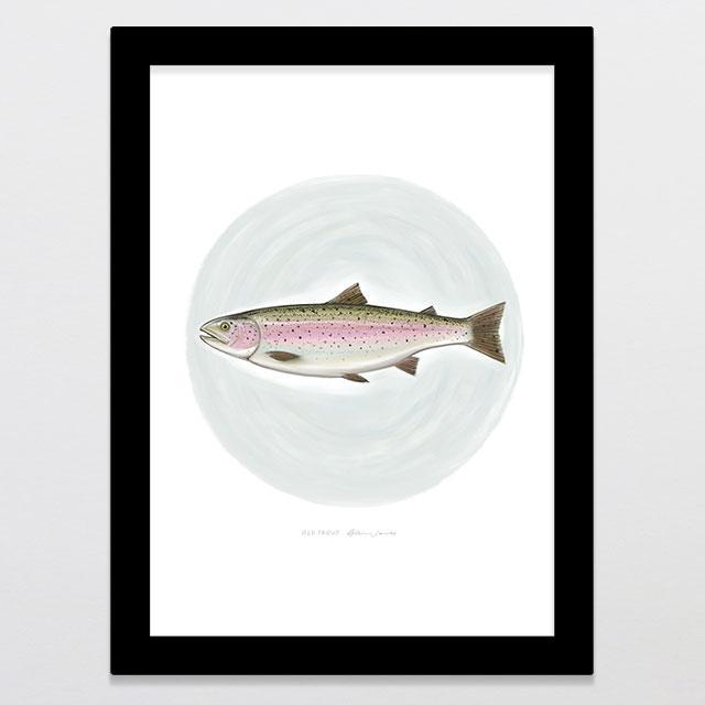 Old Trout Art Print-Glenn Jones Art