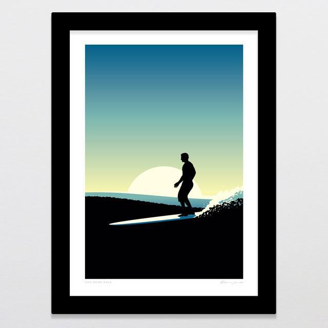 One More Wave Art Print-Glenn Jones Art